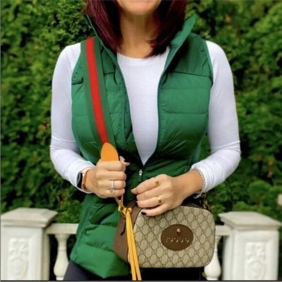 Lululemon Down for It All Vest Everglade Green Size 4 - Picture 1 of 7